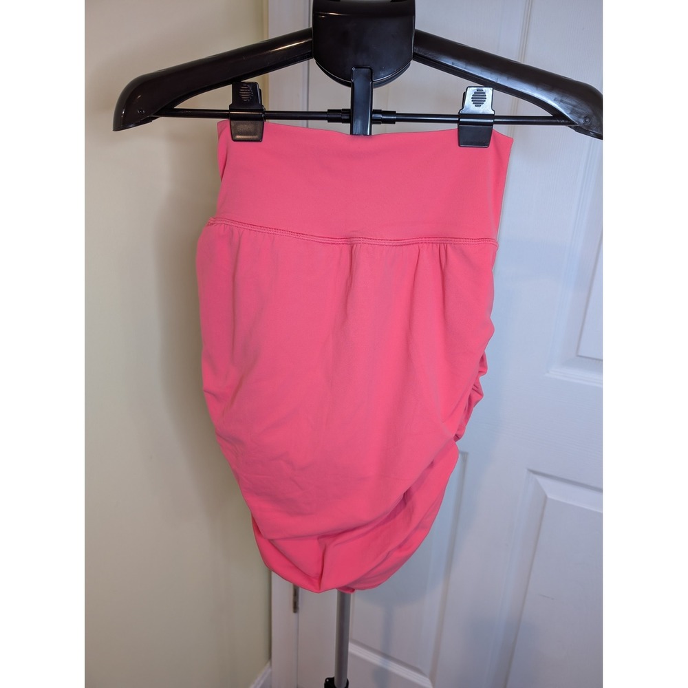 Athleta Transcend Skort‎ Womens Medium Pink Activewear High Waisted Athletic